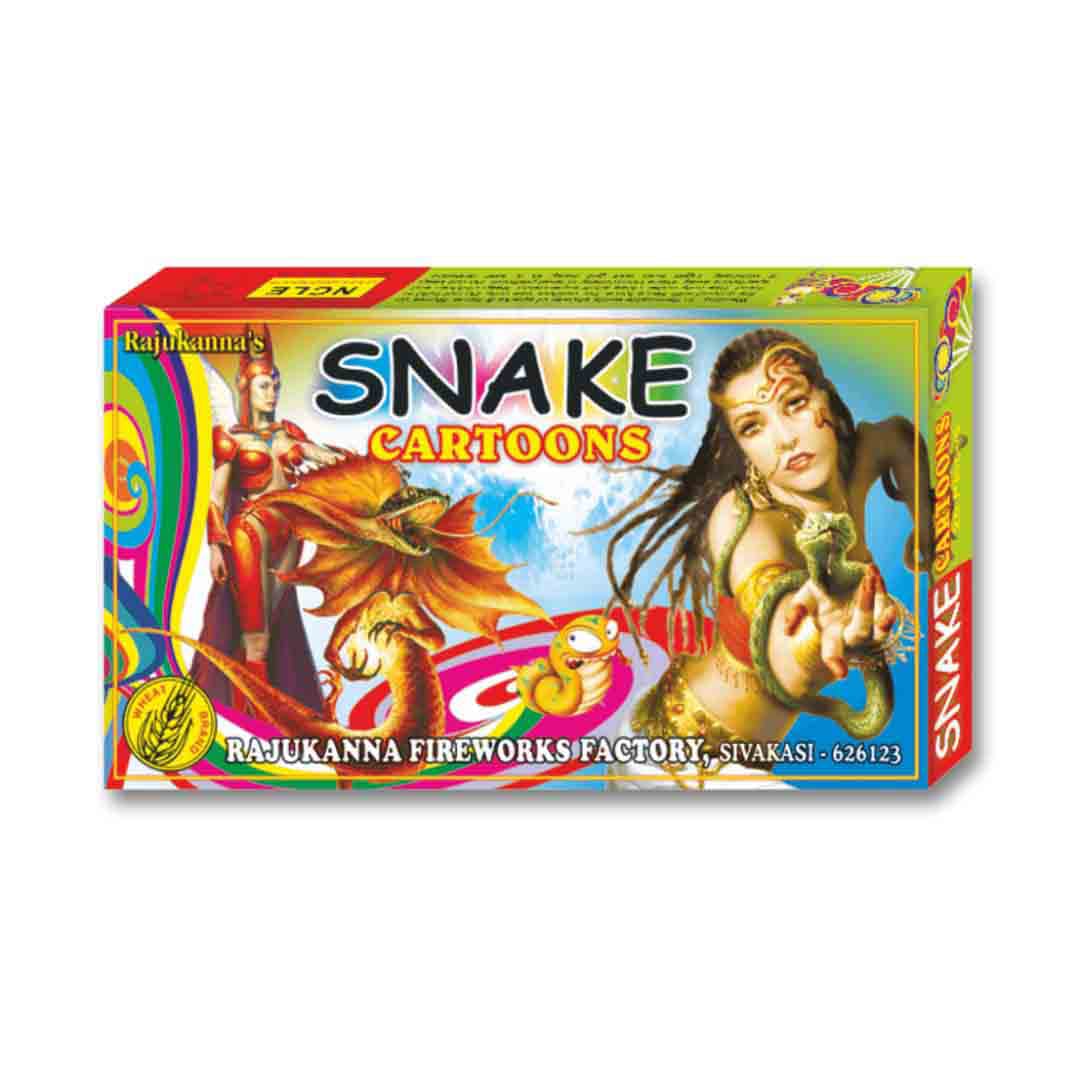 Snake Cartoon	10 Pcs